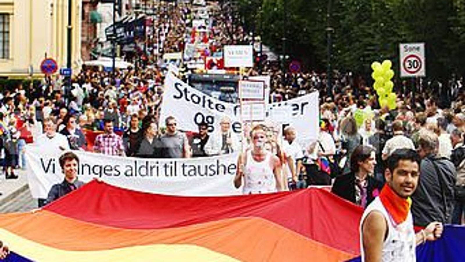 FOTO AV PRIDE - HAKON MOSVOLD LARSEN - SCANPIX