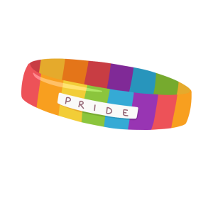 Pride armbånd