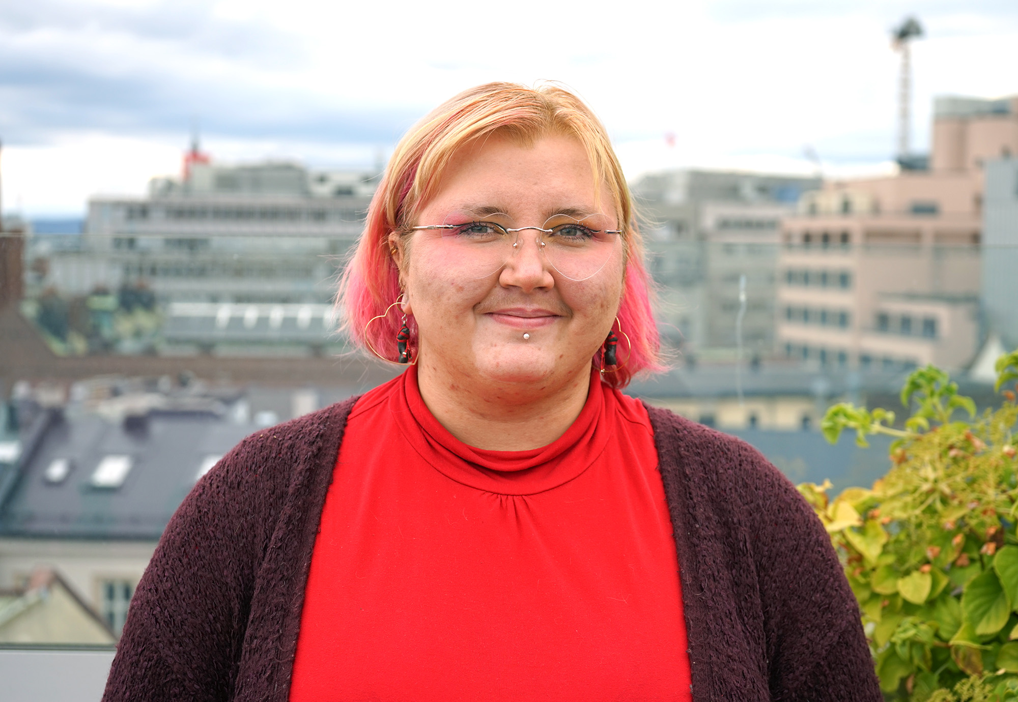 Jane-Victorius nettsideformat Jane-Victorius, politisk nestleder i Skeiv Ungdom